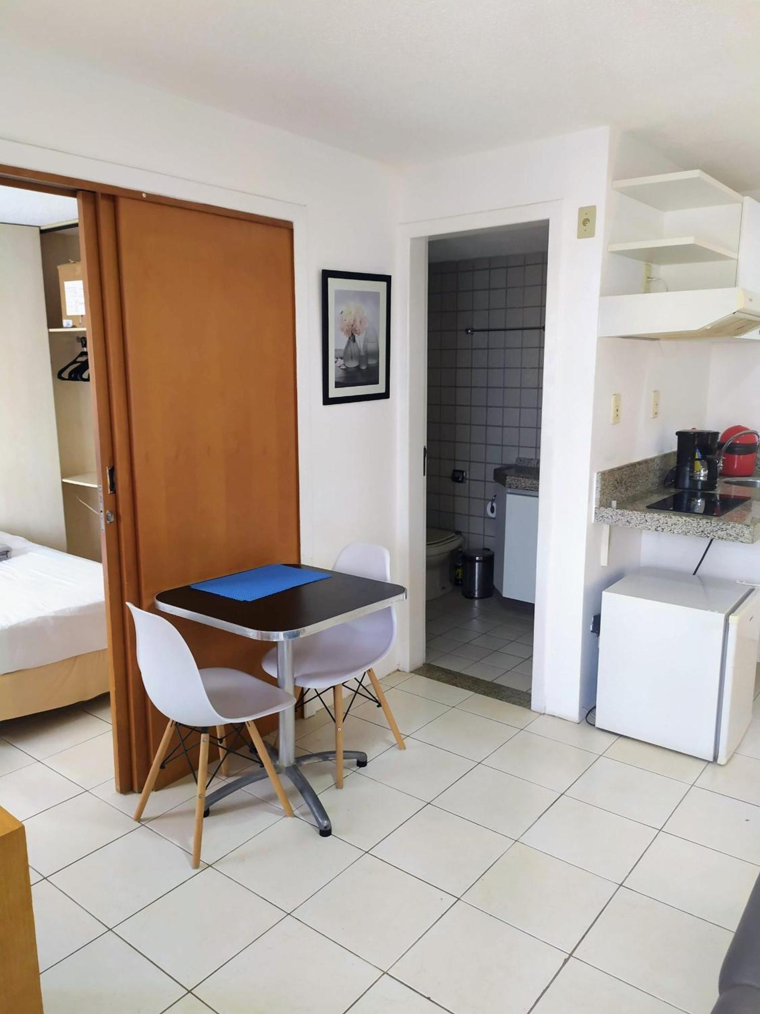 Vista Mar E Lagoa - Cozinha E Frigobar - Apartamento Flat Proximo A Praia サンルイス エクステリア 写真