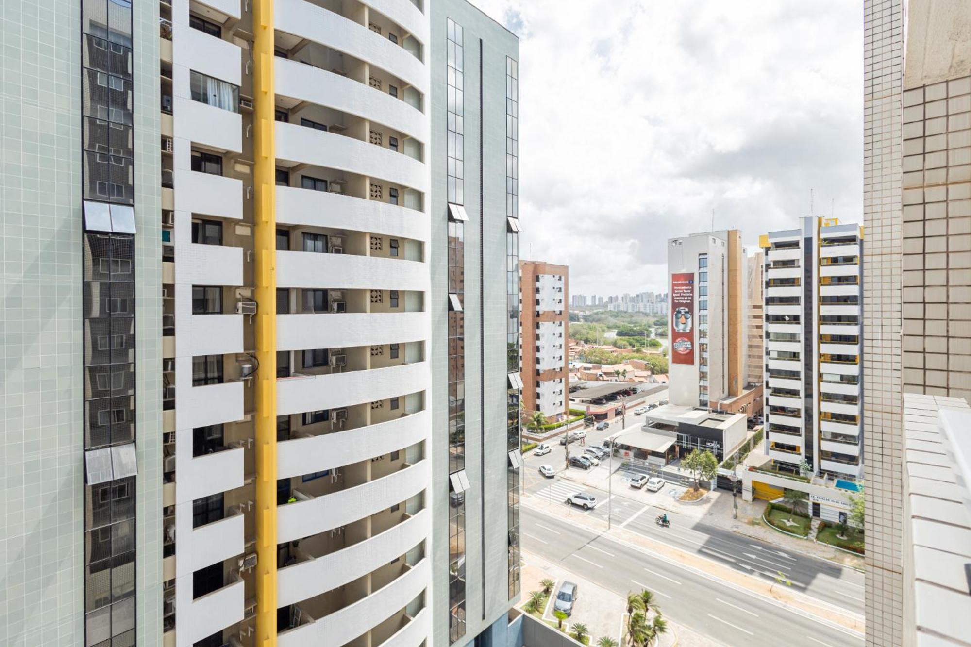Vista Mar E Lagoa - Cozinha E Frigobar - Apartamento Flat Proximo A Praia サンルイス エクステリア 写真