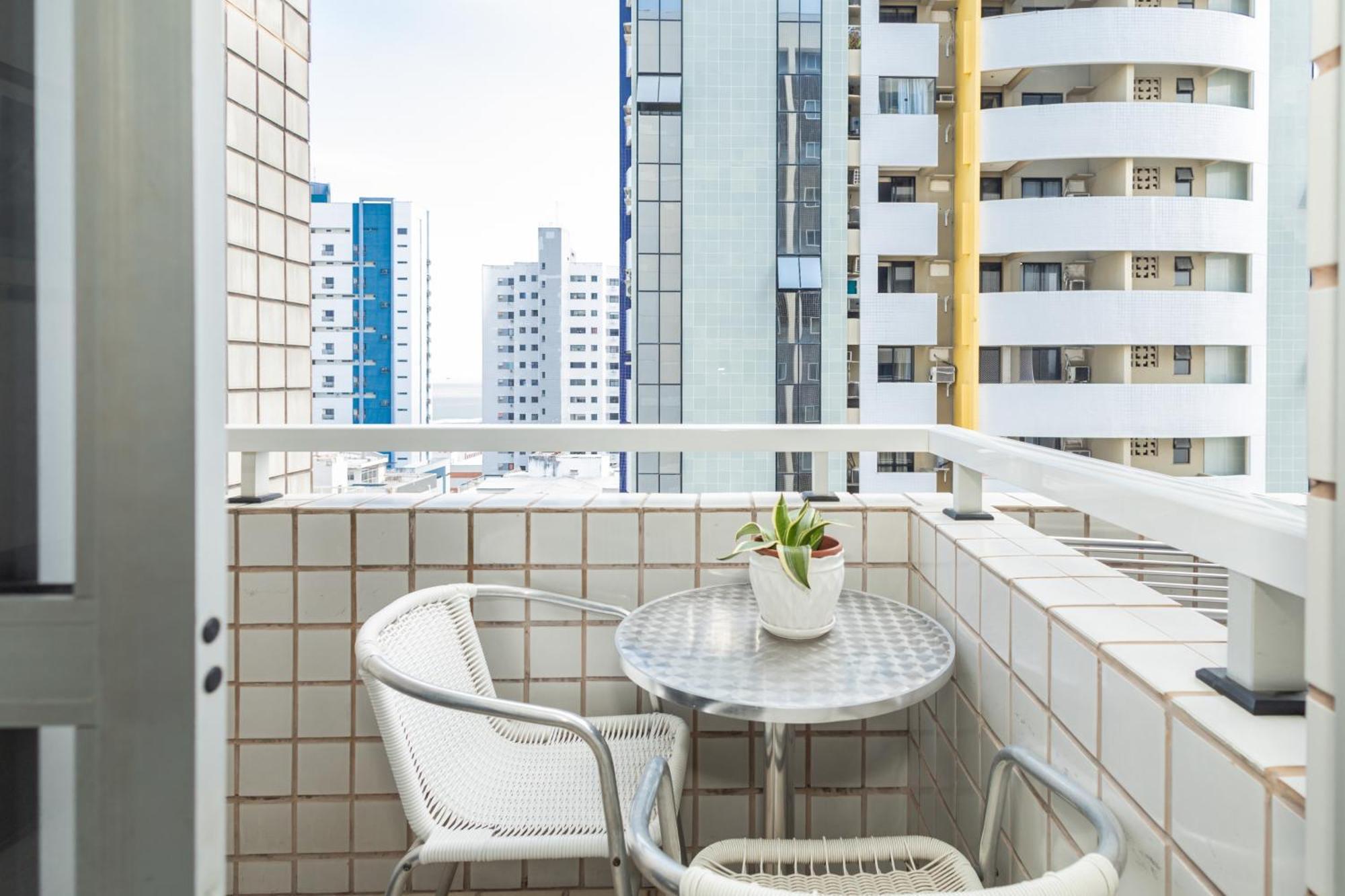 Vista Mar E Lagoa - Cozinha E Frigobar - Apartamento Flat Proximo A Praia サンルイス エクステリア 写真