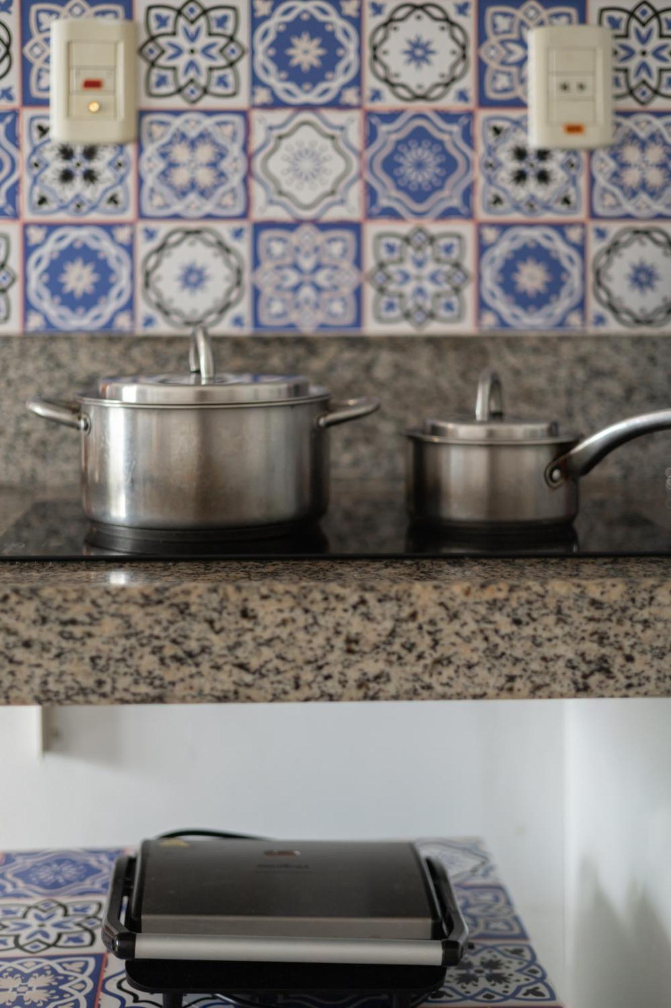 Vista Mar E Lagoa - Cozinha E Frigobar - Apartamento Flat Proximo A Praia サンルイス エクステリア 写真